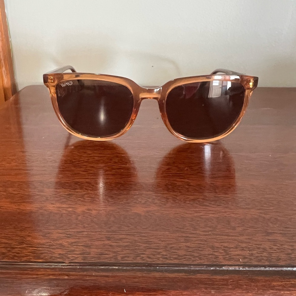 WMP Abner Women's Tan Sunglasses